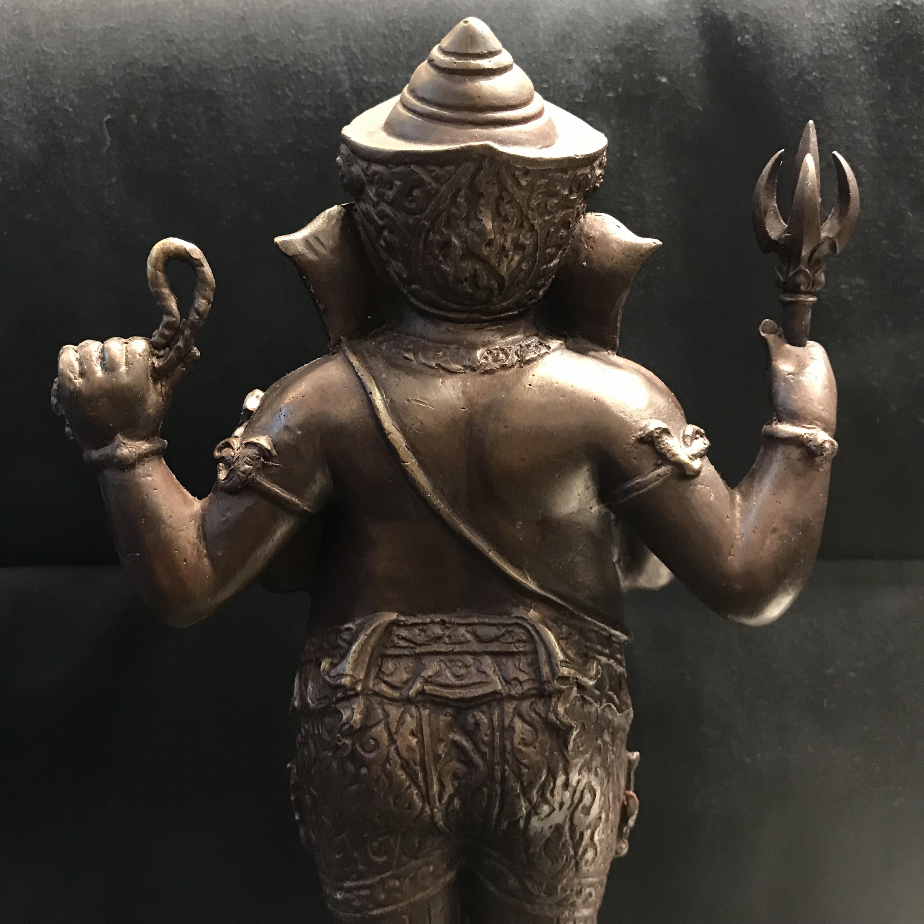 พระพิฆเนศ รุ่นครบรอบ100 ปี กรมศิลปากร ปี2556 ขนาดบูชา ปางประทานพร(องค์ยืน)สูง 10 นิ้วครึ่ง No.3510