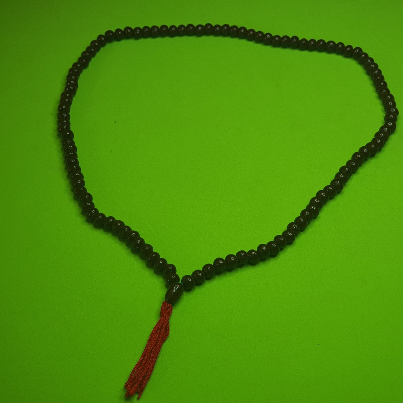 ประคำ 108 เม็ด สร้อยประคำ เม็ด 11 มิล ประคำแร่น้ำพี้