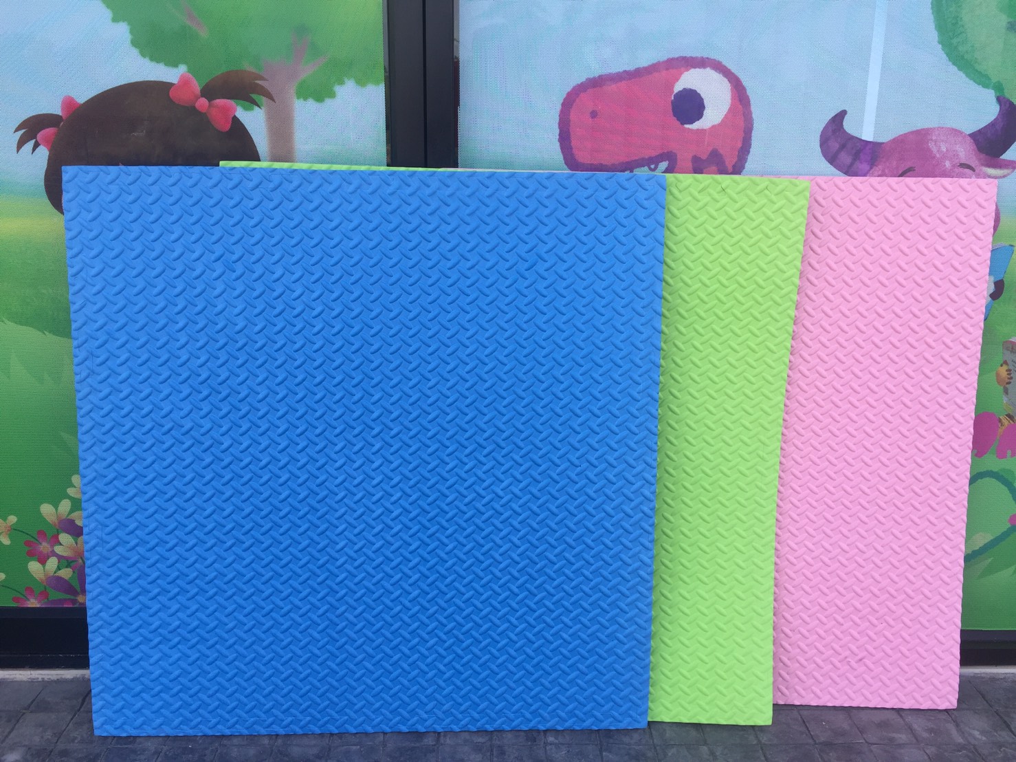 พื้นโฟม EVA กันกระแทก 2 ซม.