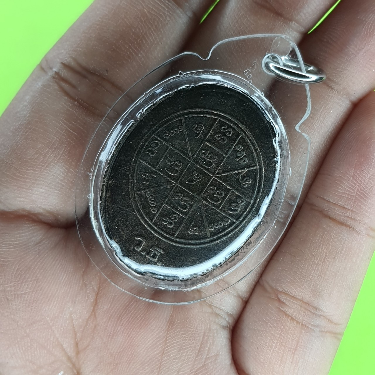 พระเครื่อง พระอุปคุต สีทำเก่า เลี่ยมกรอบ รุ่น รวยมีกินมีใช้ไม่หมด พระอุปคุตแท้ พระอุปคตจี้ จี้พระอุปคุต พระอุปคุตจกบาตร พระเครื่องอุปคุต