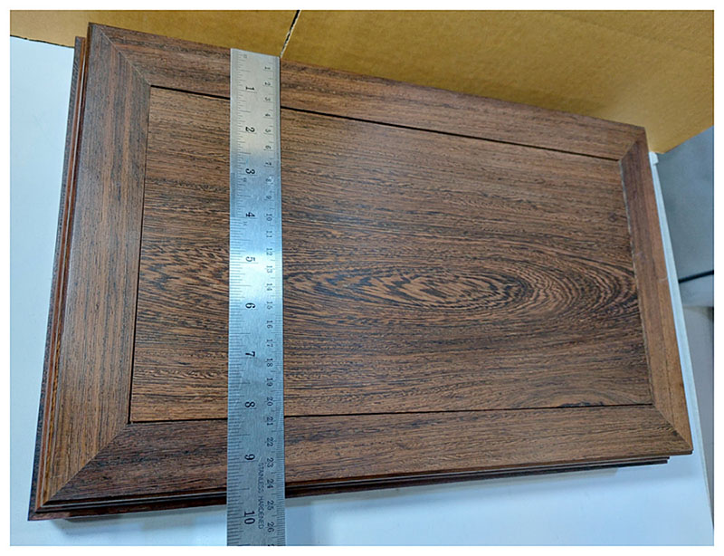 กี๋หรือฐานไม้ สี่เหลี่ยมผืนผ้า ท๊อป 23.5cmx39.5cm