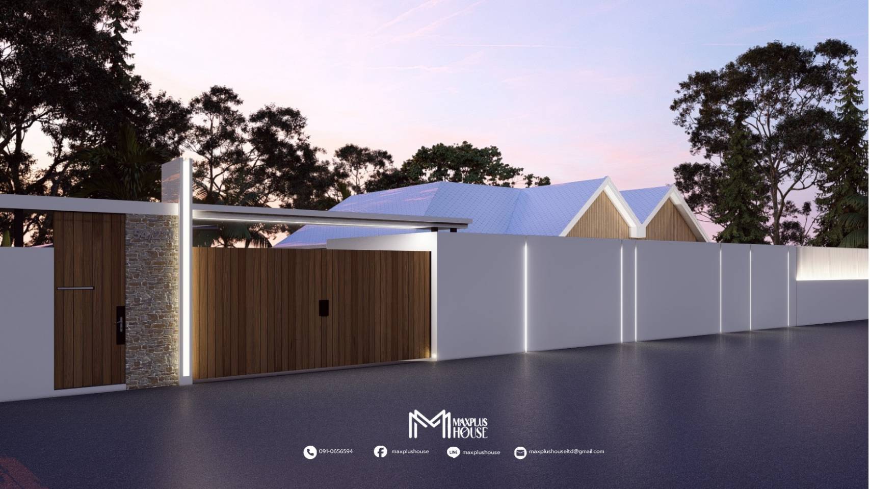 For Rent : Thalang, Private pool villa @ Pakhlok, 4 bedrooms 4 bathrooms