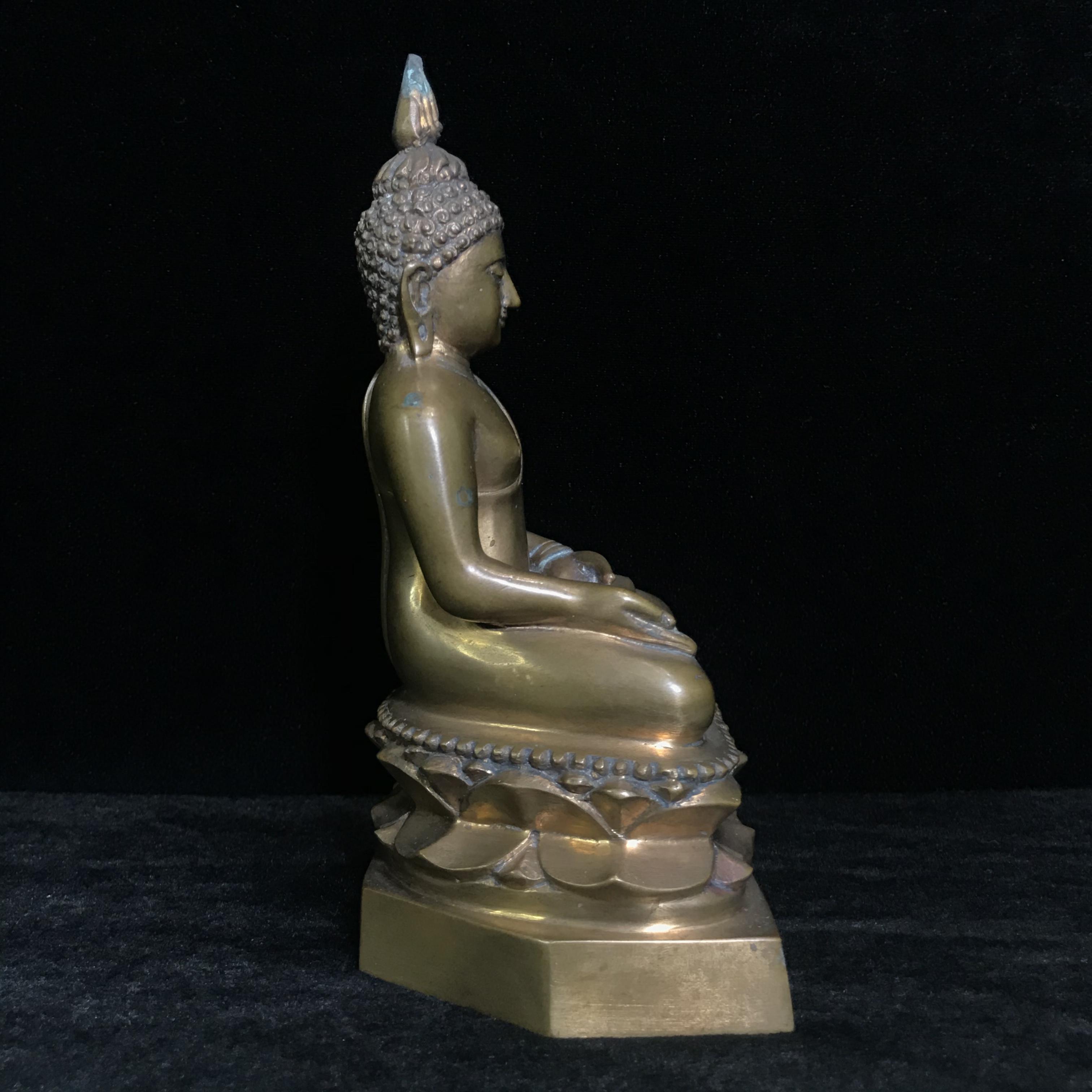 พระไพรีพินาศ วัดบวรนิเวศวิหาร ปี 2544 เนื้อสัมฤทธิ์ หน้าตัก 3นิ้ว (นิยมหายาก)(1ใน2989องค์)