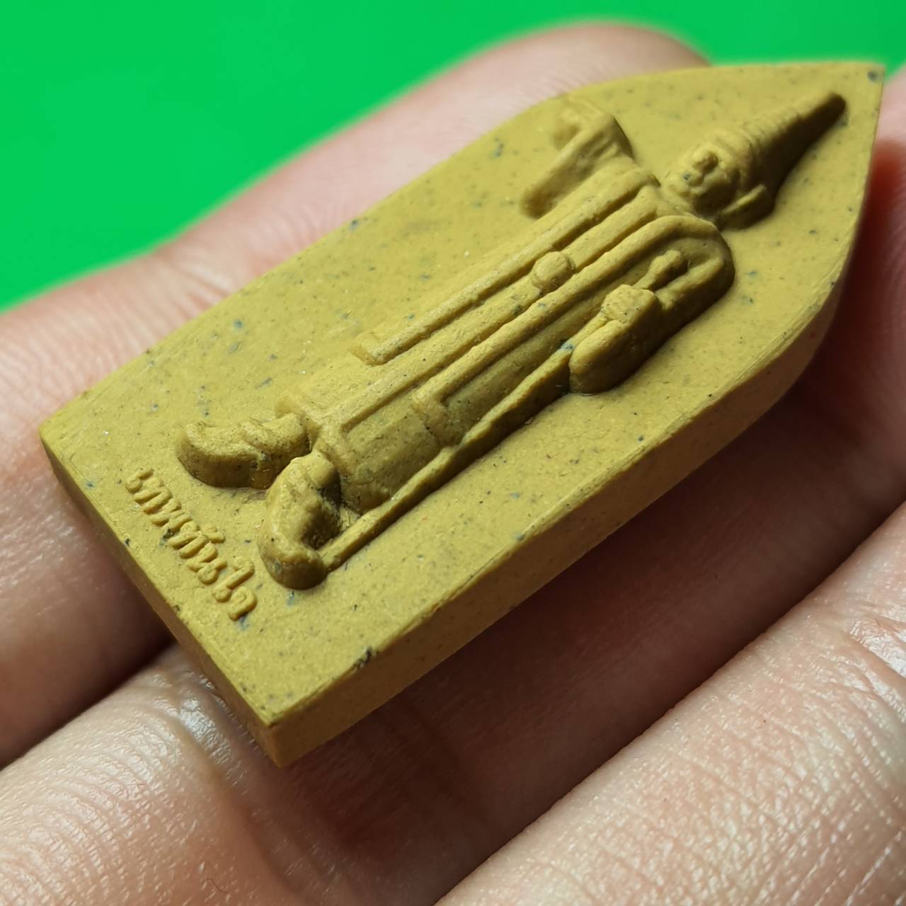 พระเครื่อง เทพทันใจ รุ่น เปรี้ยงสมปรารถนา สีเหลือง เทพทันใจพม่า เทพทันใจ พระแท้ พระเทพทันใจ จี้เทพทันใจ