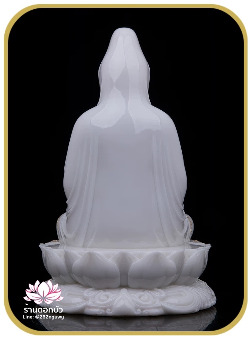 พระโพธิสัตว์กวนอิมปางประทานบุตร พระแม่กวนอิมประทานบุตร งานหินอ่อนคุณภาพสูง ขนาด 12/16/19/26 นิ้ว