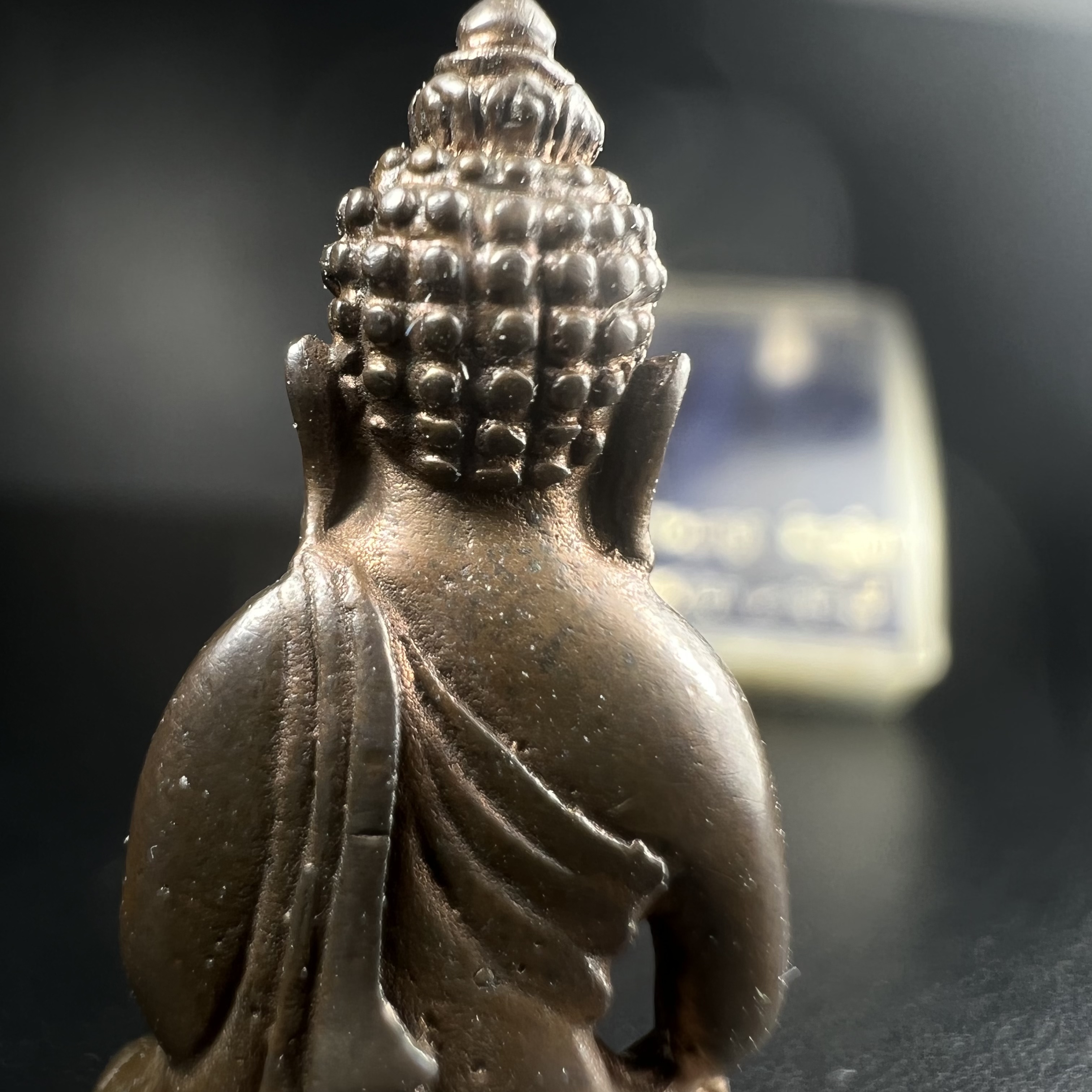 พระกริ่งธรรมราชา (กริ่งพระราชบิดา) วัดนางพญา ปี2514 เนื้อนวโลหะ(สุดยอดพิธีสุดยอดพุทธศิลป์)