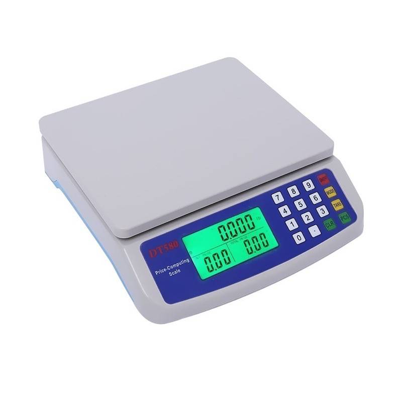 เครื่องชั่งน้ำหนักดิจิตอล dt-580 ชิ้น 0 กก.