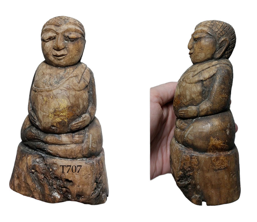 สังกัจจายน์ สังกัจจายน์จีน พระเมตไตรย ไม้เก่า