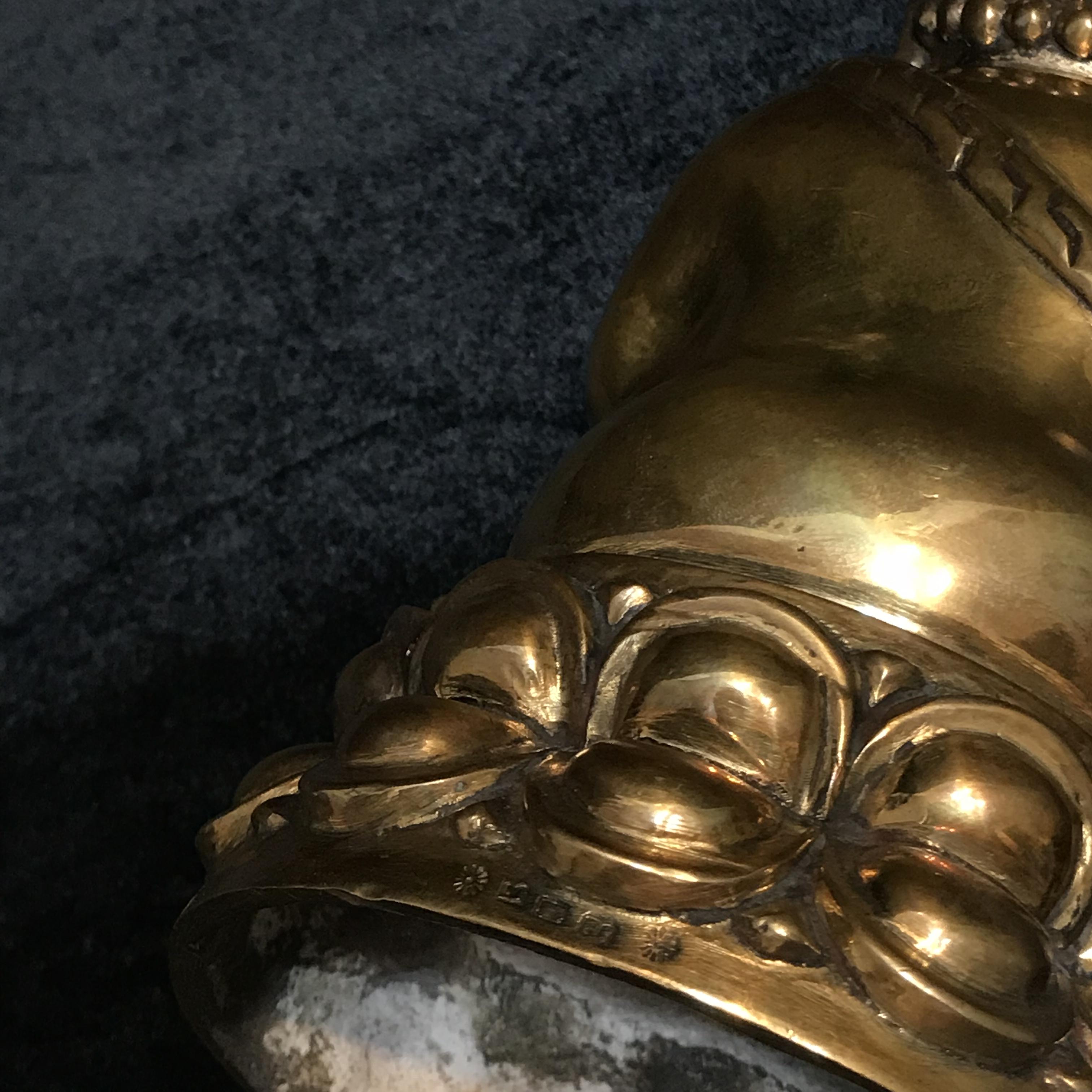 พระบูชาพุทธอุดมสมบูรณ์ (พระปุ้มปุ้ย) เนื้อสัมฤทธิ์ ขนาดหน้าตัก 3 นิ้ว ปี2535(รุ่นแรก)(1ใน1000องค์)