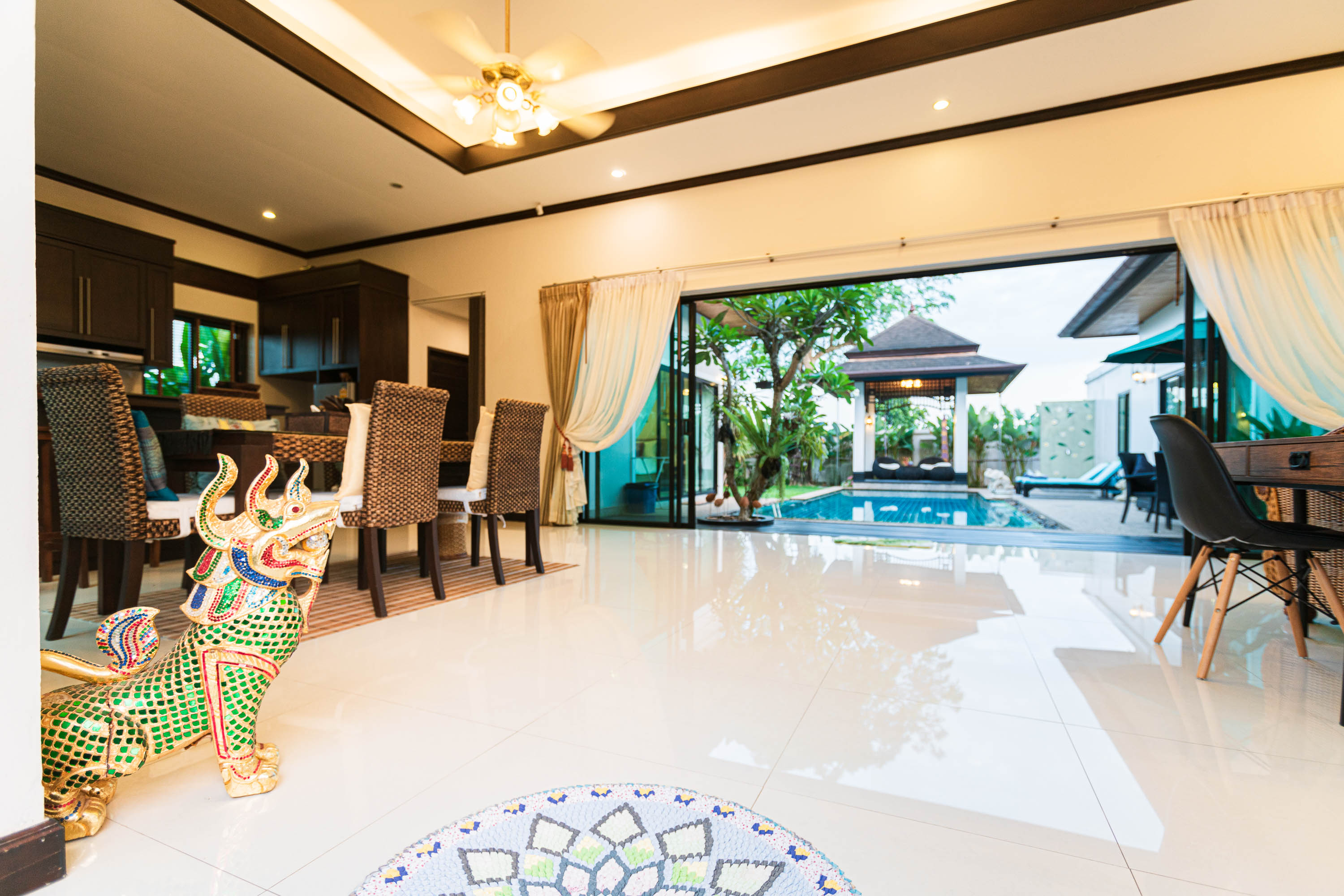For Rent : Private Pool Villa in Cherngtalay BangJo, 3 Bedrooms 2 Bathrooms