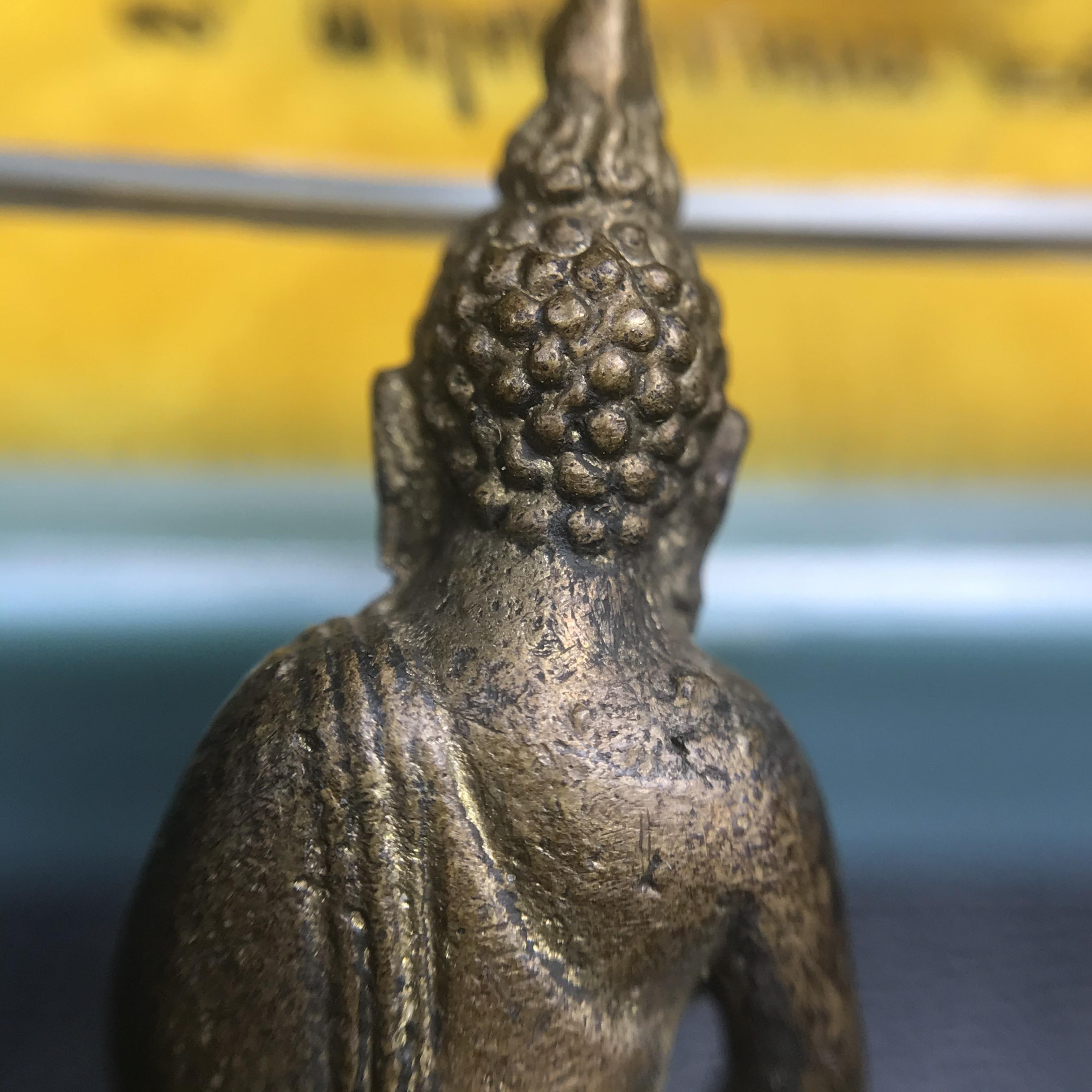 พระกริ่งไพรีพินาศ วัดบวรนิเวศ ปี2530 เนื้อทองผสม ที่ระลึกครบรอบ30ปี ธนาคารทหารไทย (มีส่วนผสมของชนวนเก่าของไพรีพินาศรุ่นแรก)อานุภาพยิ่งใหญ่ กำราบศัตรูพ่ายสิ้น พระไพรีพินาศ