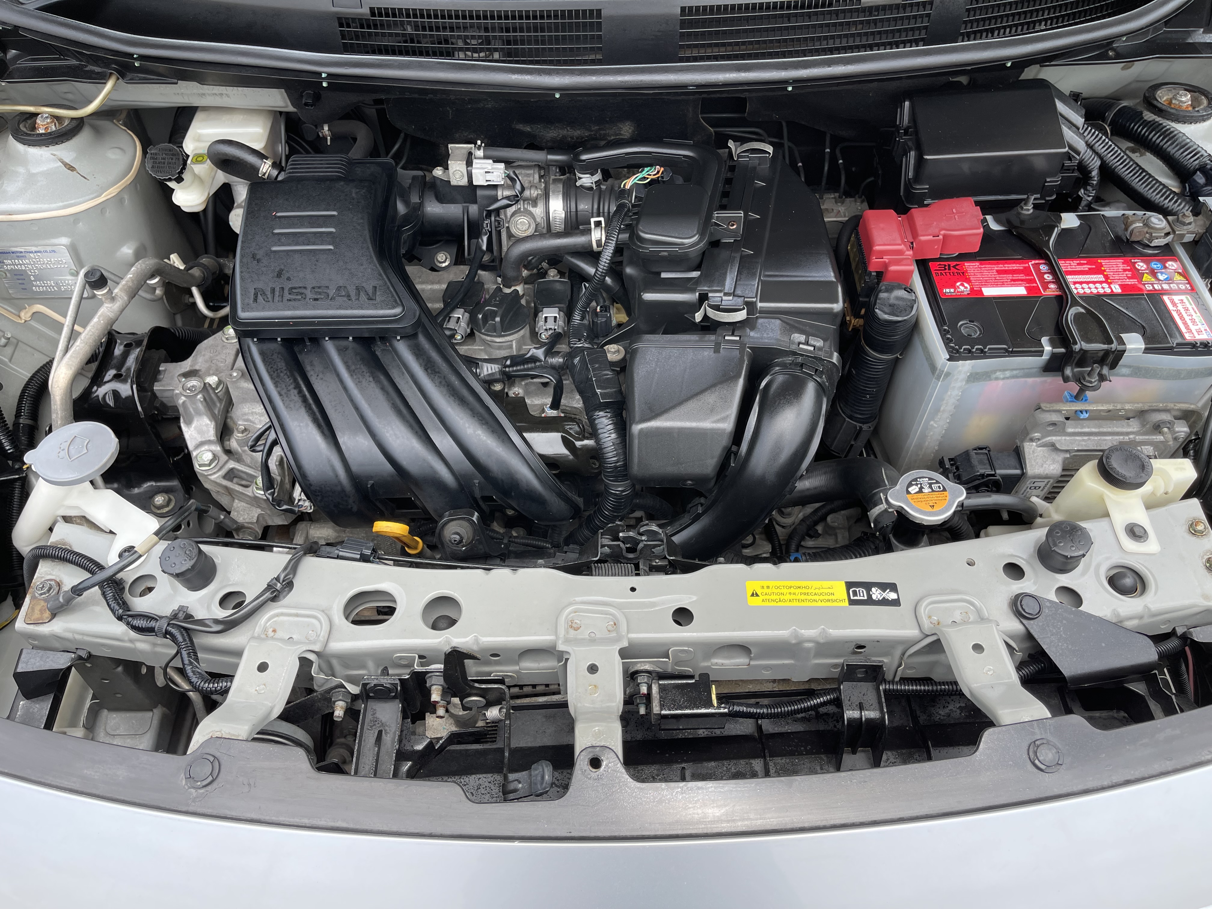 Nissan Almera 1.2 VL At 2014 เงิน