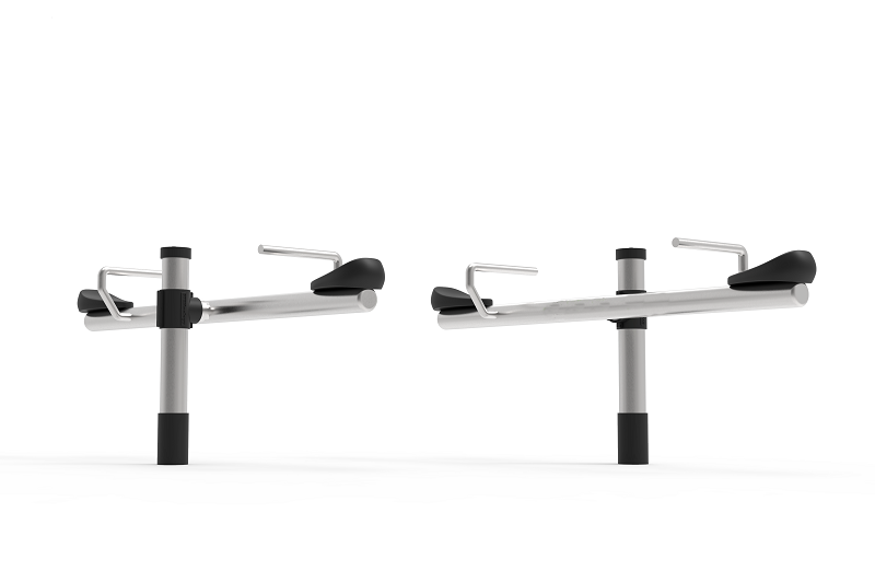เครื่องเล่นออกกำลังกายกลางแจ้งผลิตจากแสตนเลส ชุด ม้ากระดกแสตนเลส
