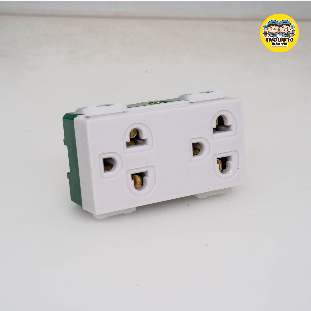 JPS บล็อกยาง 2x4 ยางพาราแท้ เพลทหน้าดำ เพลทสี ปลั๊กพ่วง ปลั๊กไฟ