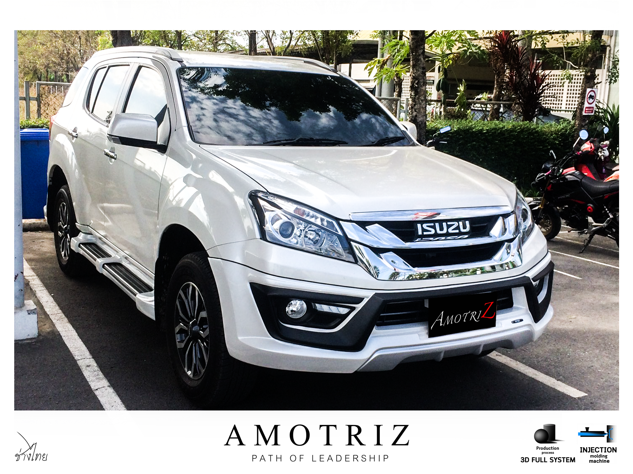 Isuzu MU-X 2014 bodykits G1 by Amotriz