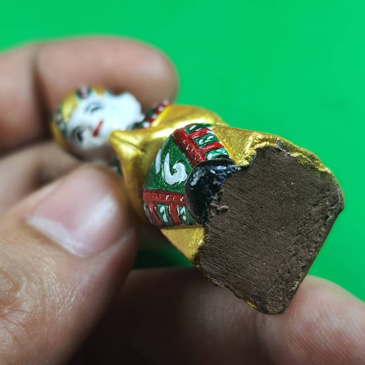 ของนำโชค มะเตรี สีเขียว กุมารทอง กุมารทองพม่า กุมารทองแท้