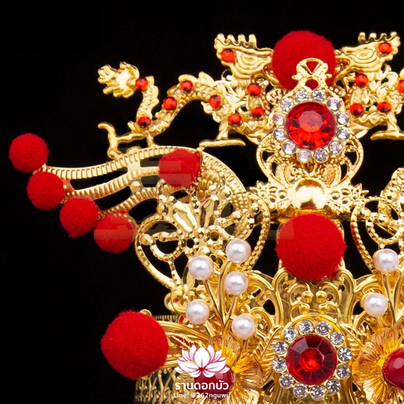 หมวกเทพเจ้าฝ่ายเต๋า หมวกเทพเจ้าฝ่ายบุ๋น หมวกพระจีน หมวกกิมซิ้น หมวกเทพเจ้าจีน