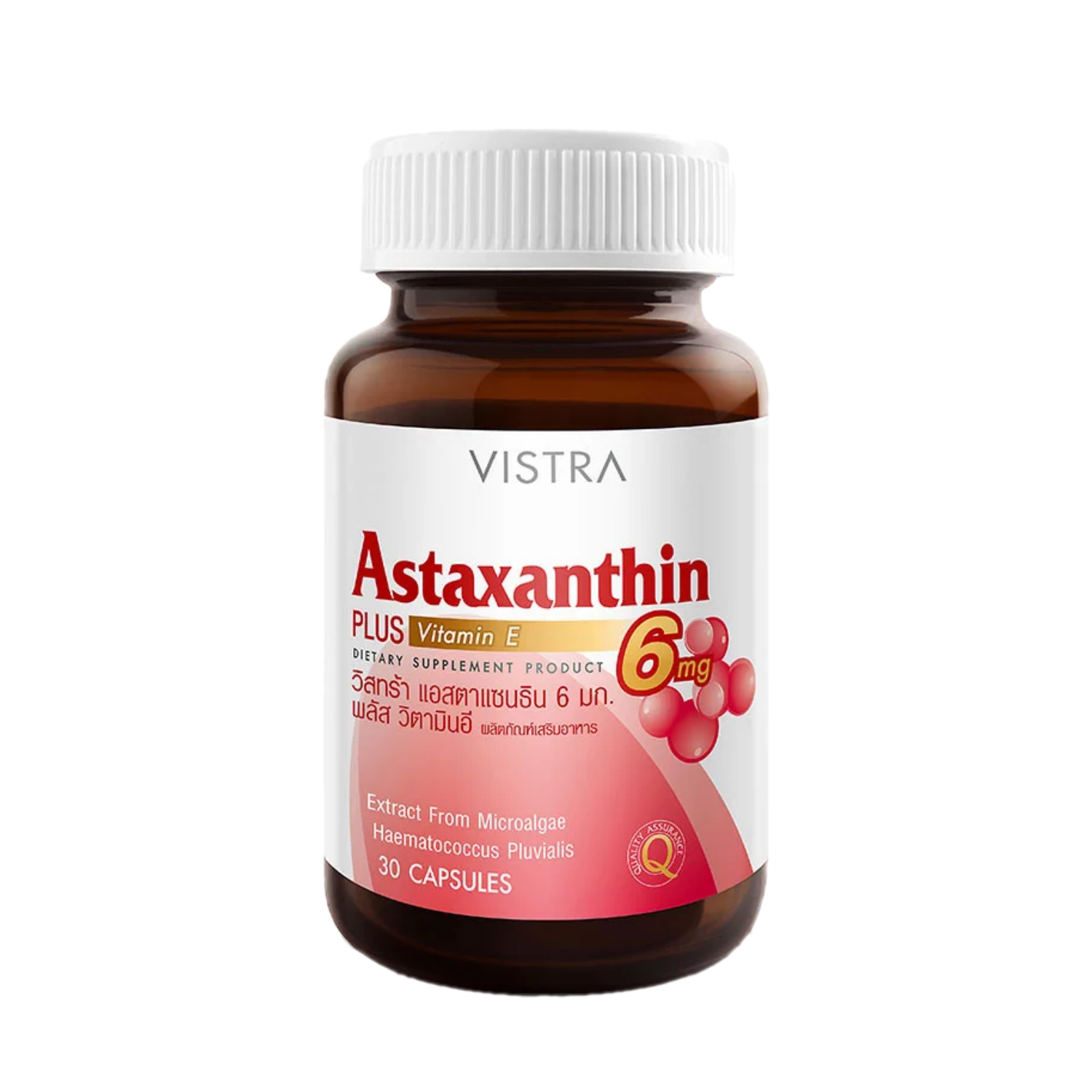 Vistra Astaxanthin 6 mg. 30 capsules