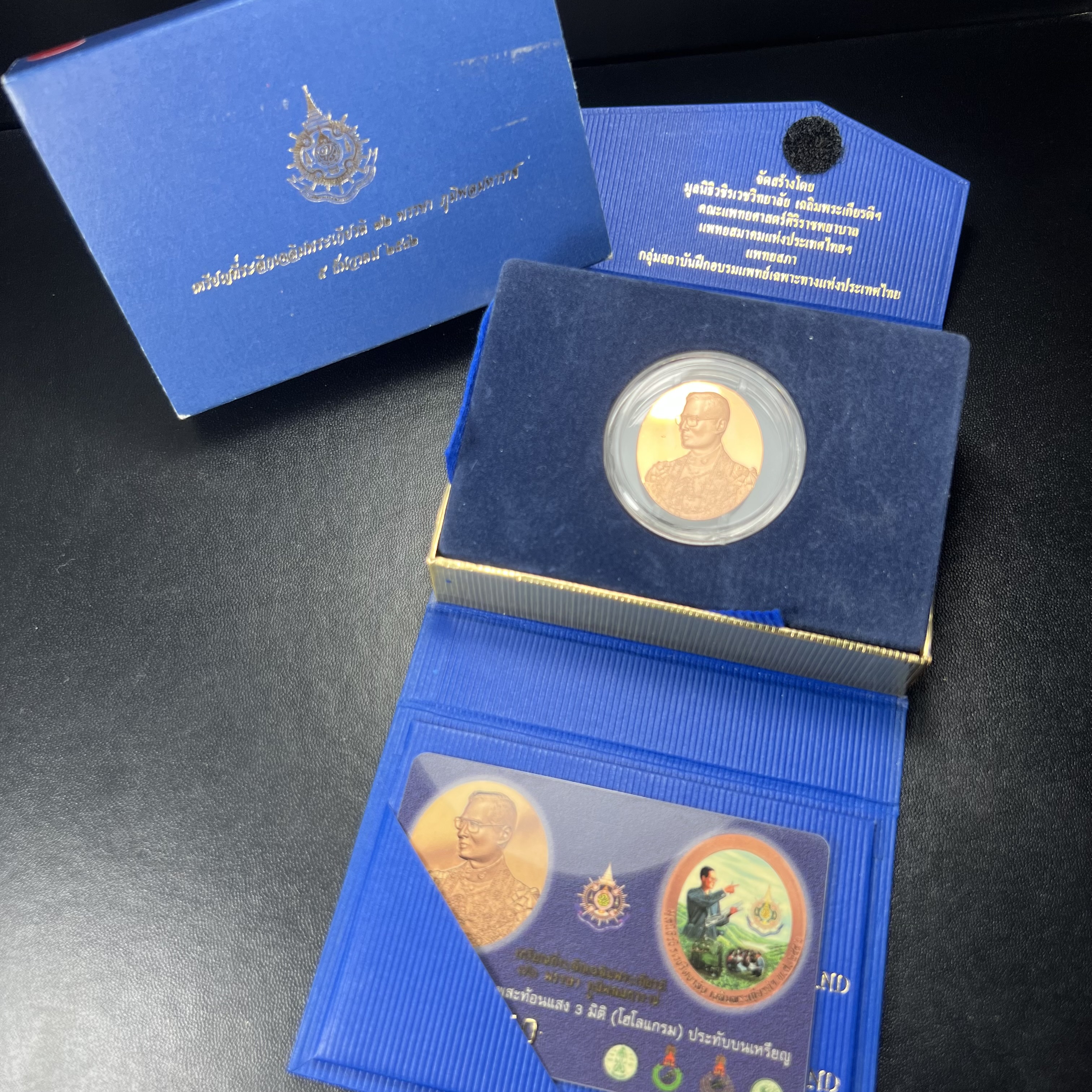 เหรียญ ร.9 เฉลิมพระเกียรติ 72 พรรษา 3 มิติโฮโลแกรม(รุ่นแรก) เนื้อทองแดงขัดเงา(ผลิตจากโรงงานกษาปณ์ฮูกานินทร์ ประเทศสวิสเซอร์แลนด์)(สภาพสวยเดิมพร้อมกล่องบรรจุใบรับรองเดิม)