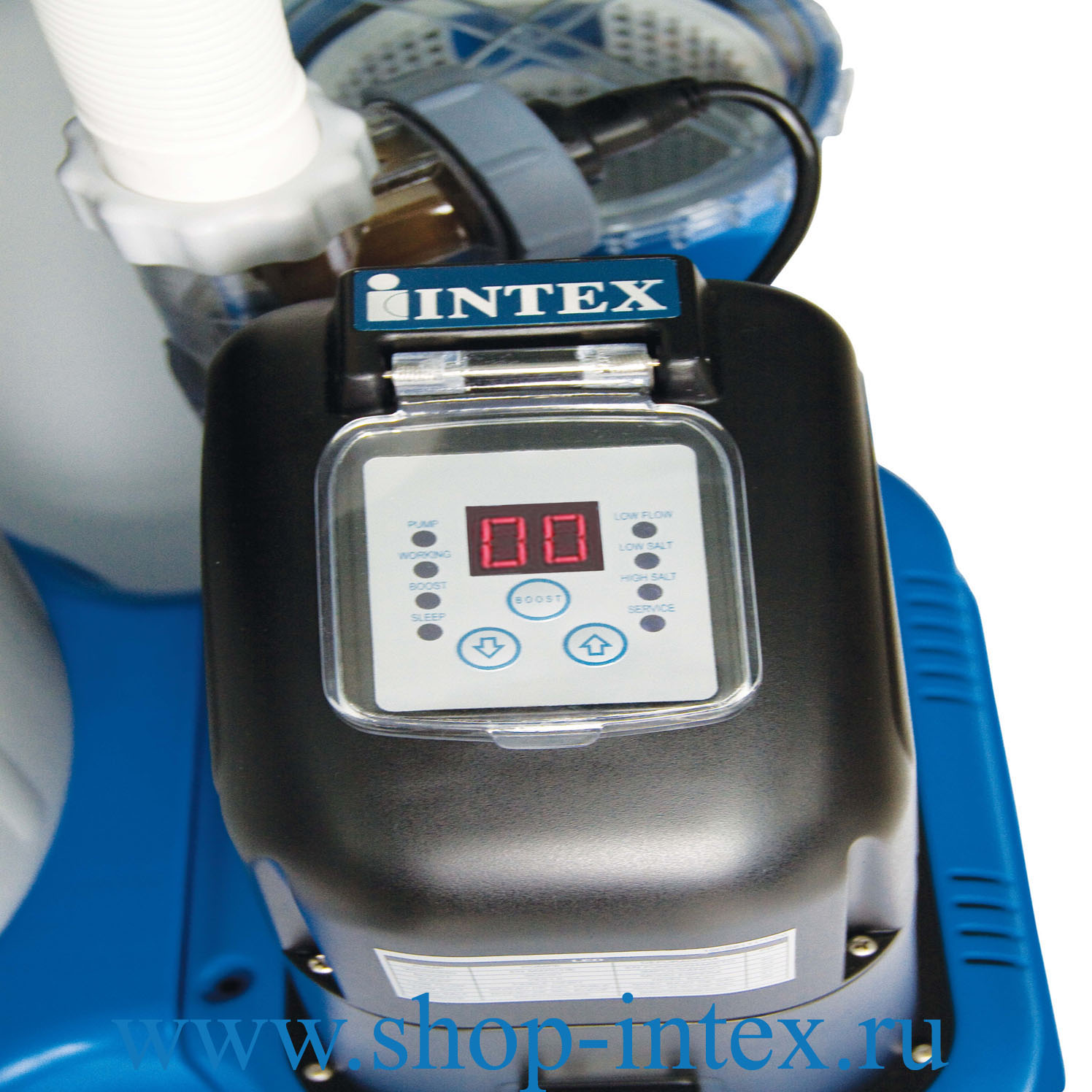 Intex เครื่องกรองน้ำระบบน้ำเกลือ-ทราย 26680/28680(อี.ซี.โอ.) 10,000 ลิตร/ชม.