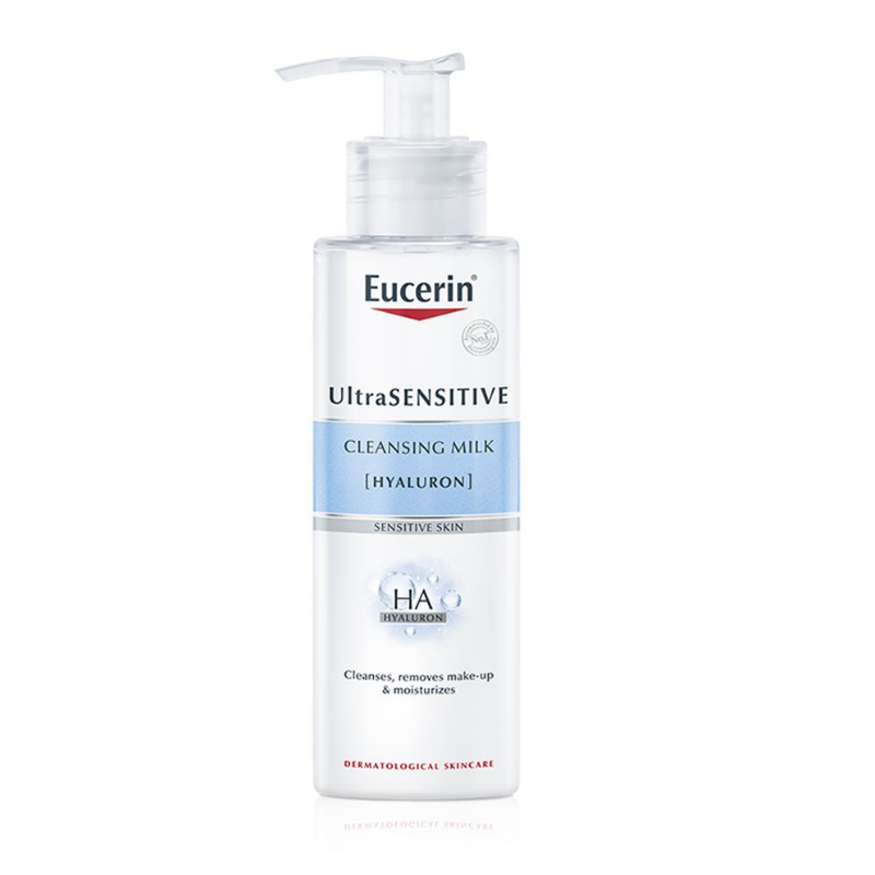 Eucerin UltraSENSITIVE Cleansing milk [Hyaluron] 200ml