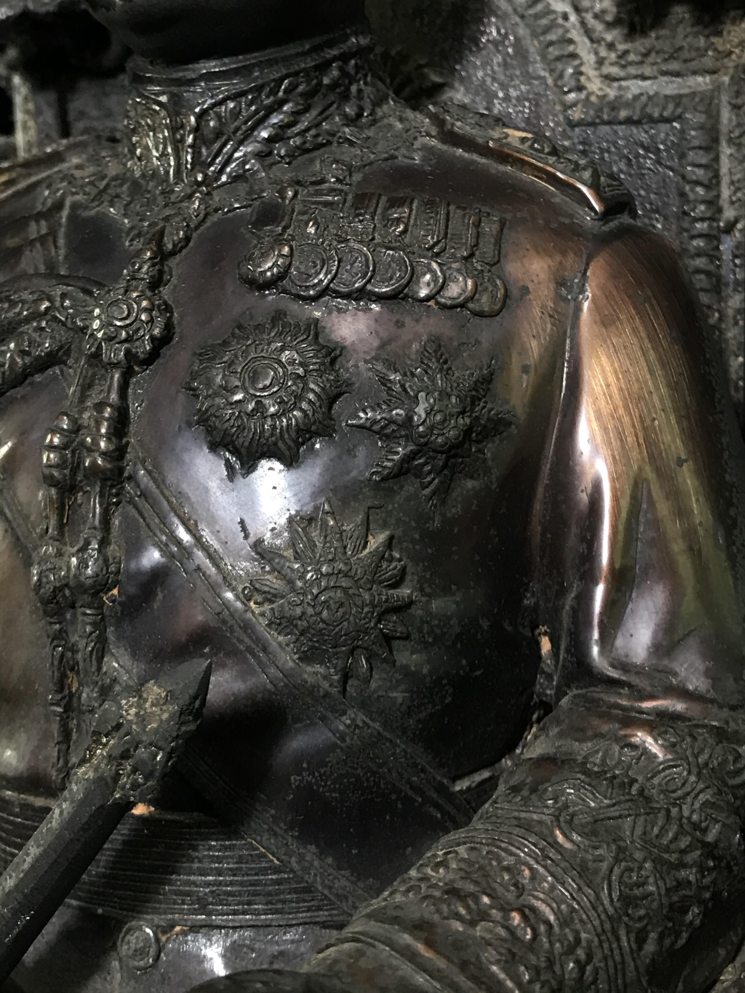 พระบรมรูปจำลองรัชกาลที่5 ครบ99ปี โรงเรียนนายร้อย จปร. จ.นครนายก ปี2529(ในหลวงร.9เสด็จในพิธี)