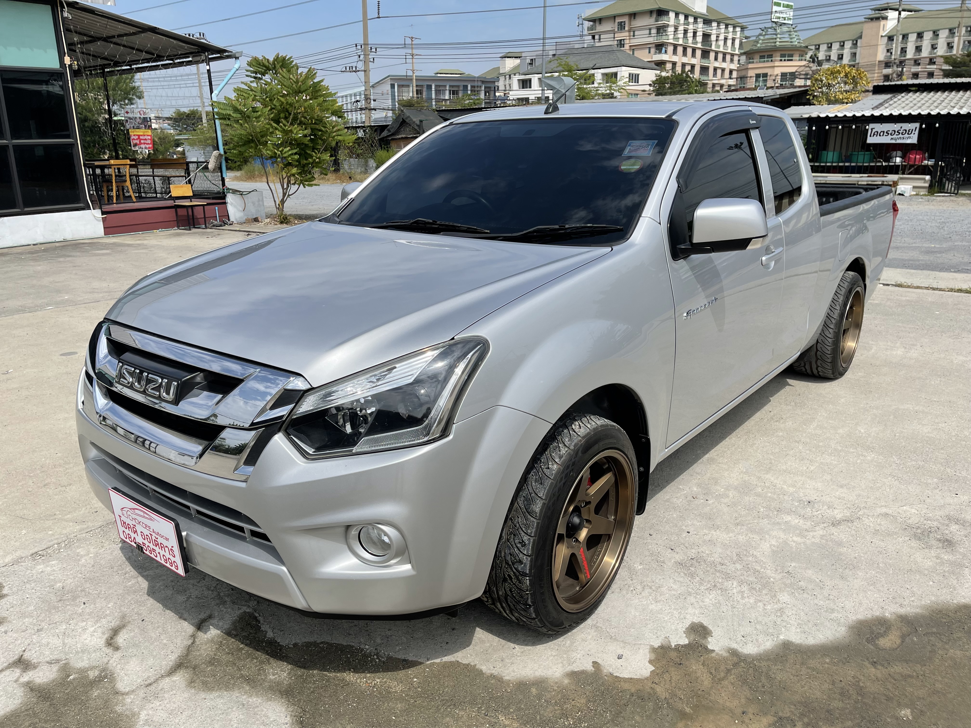 Isuzu Dmax All New Cab 1.9 L 2016 เงิน