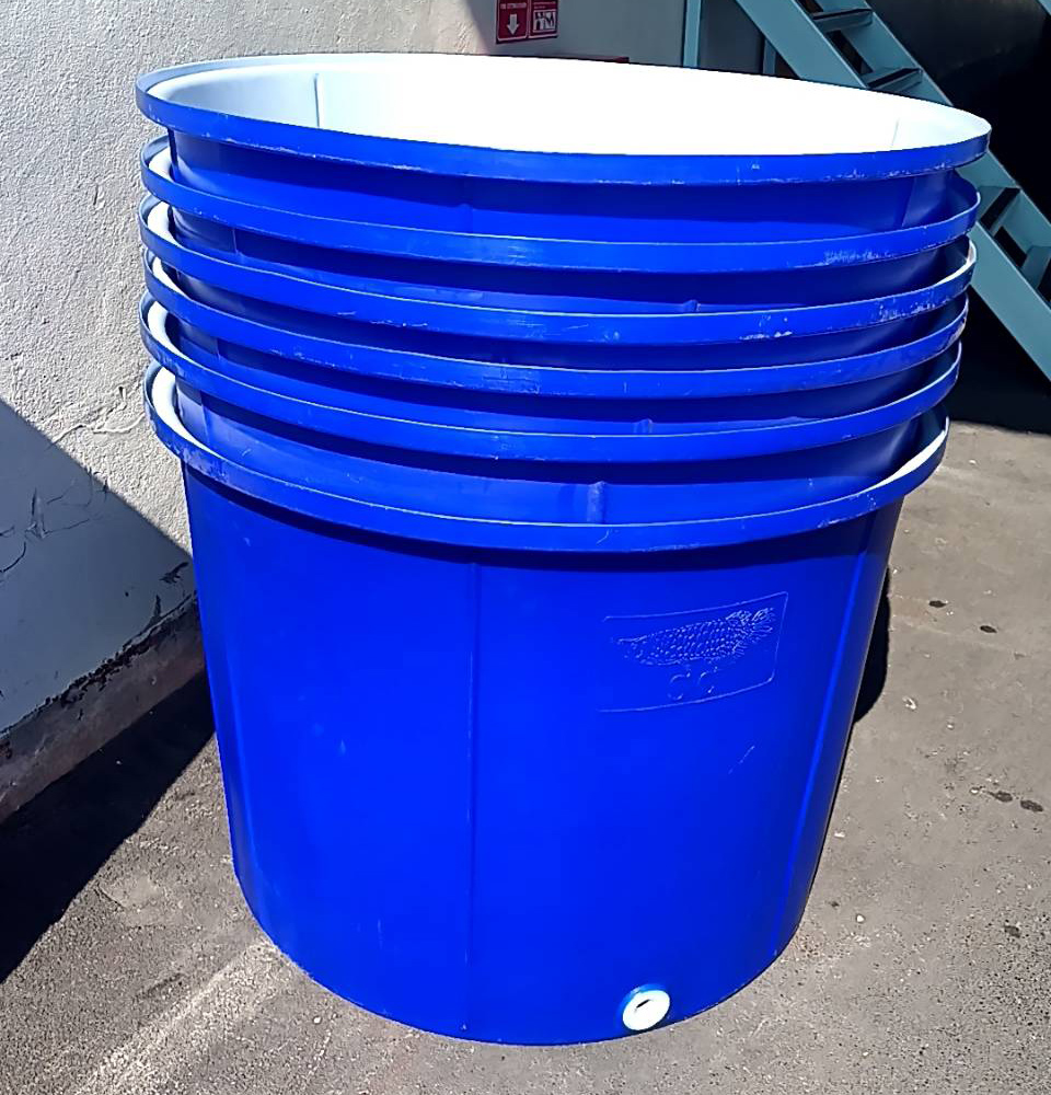 ถังกลมปากกว้าง 500 ลิตร ทรงสูง