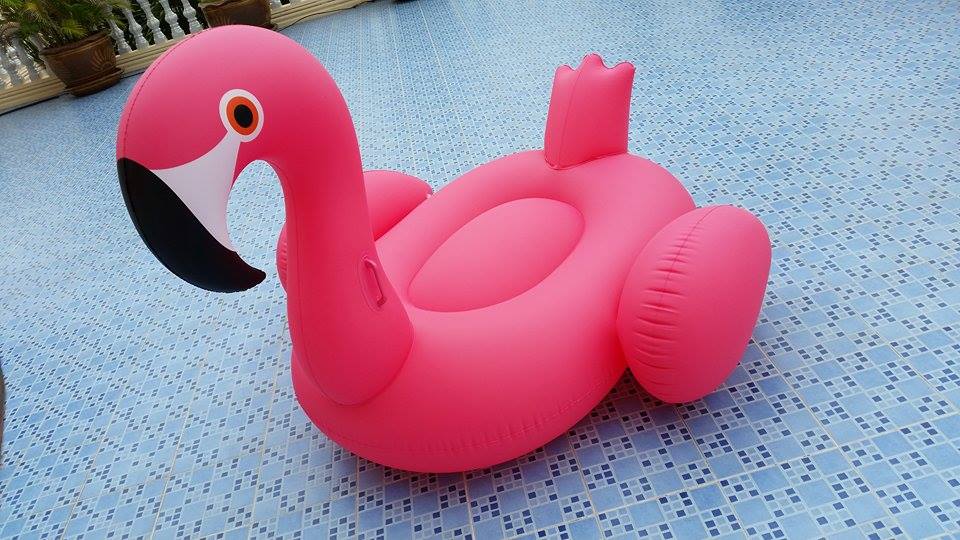 Intex Flamingo Ride-On แพยางเป่าลมนกฟลามิงโก้ 56288