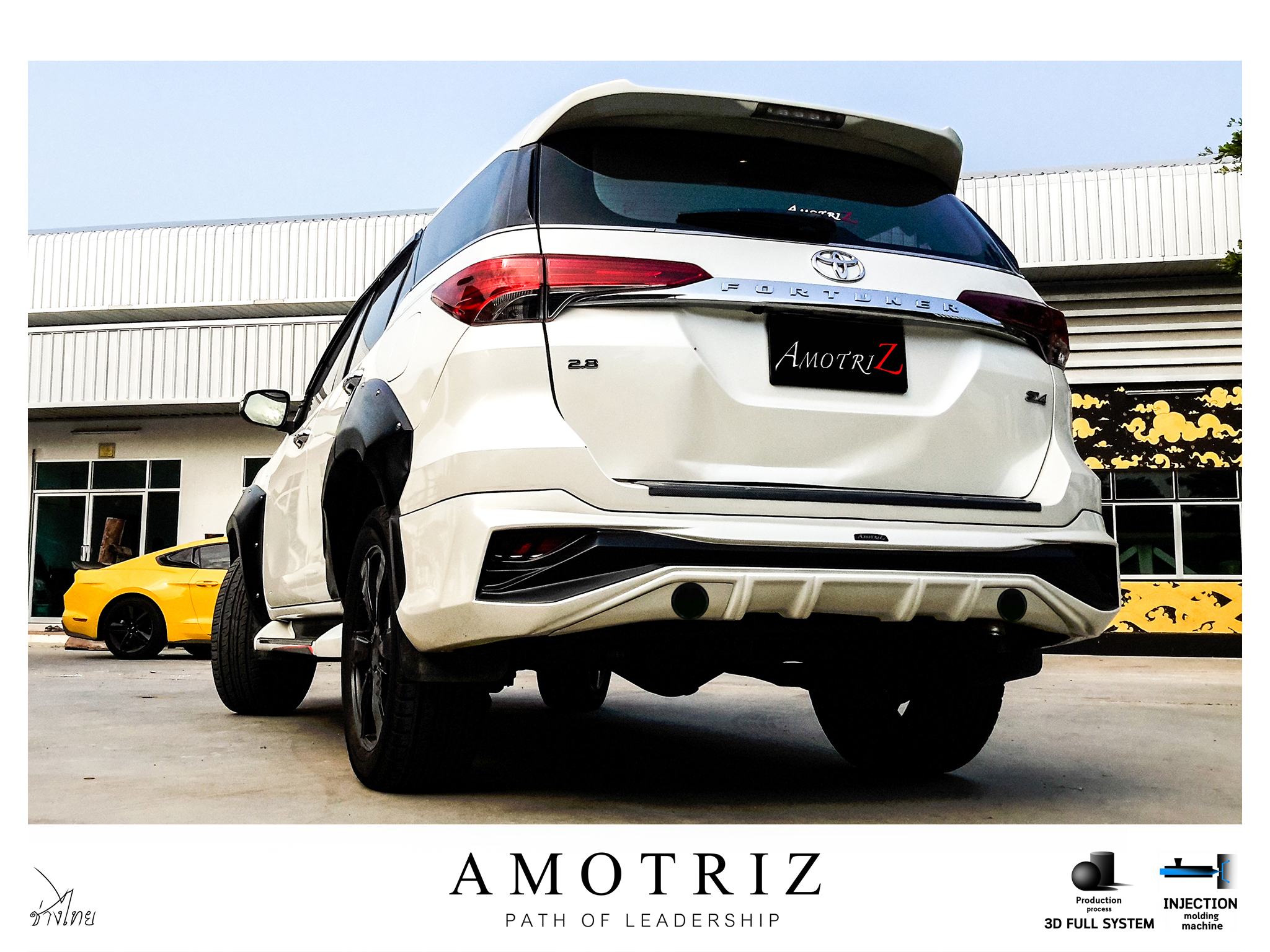 Toyota Fortuner 2016 G4 body kits by Amotriz