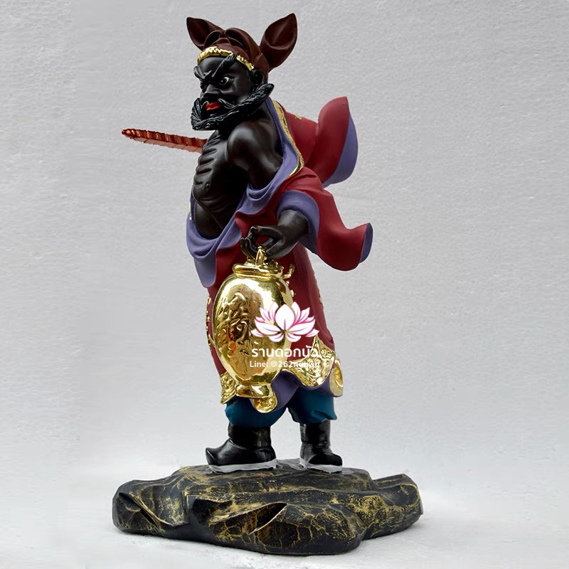 เทพเจ้าจงขุย จงขุยเทียนซือ จงขุยเอี๋ยกง ปางยืน งานเรซิ่น ขนาด 16 นิ้ว