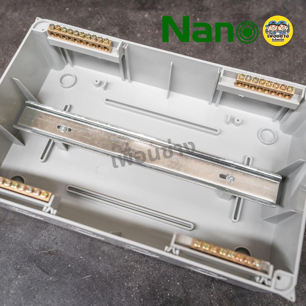 **รุ่น NN-HT** NANO ตู้พลาสติกกันน้ำ IP65 ตู้เปล่า ตู้คอนซูมเมอร์ยูนิต กล่องควบคุมไฟ Consumer Unit คอนซูมเมอร์ ยูนิต