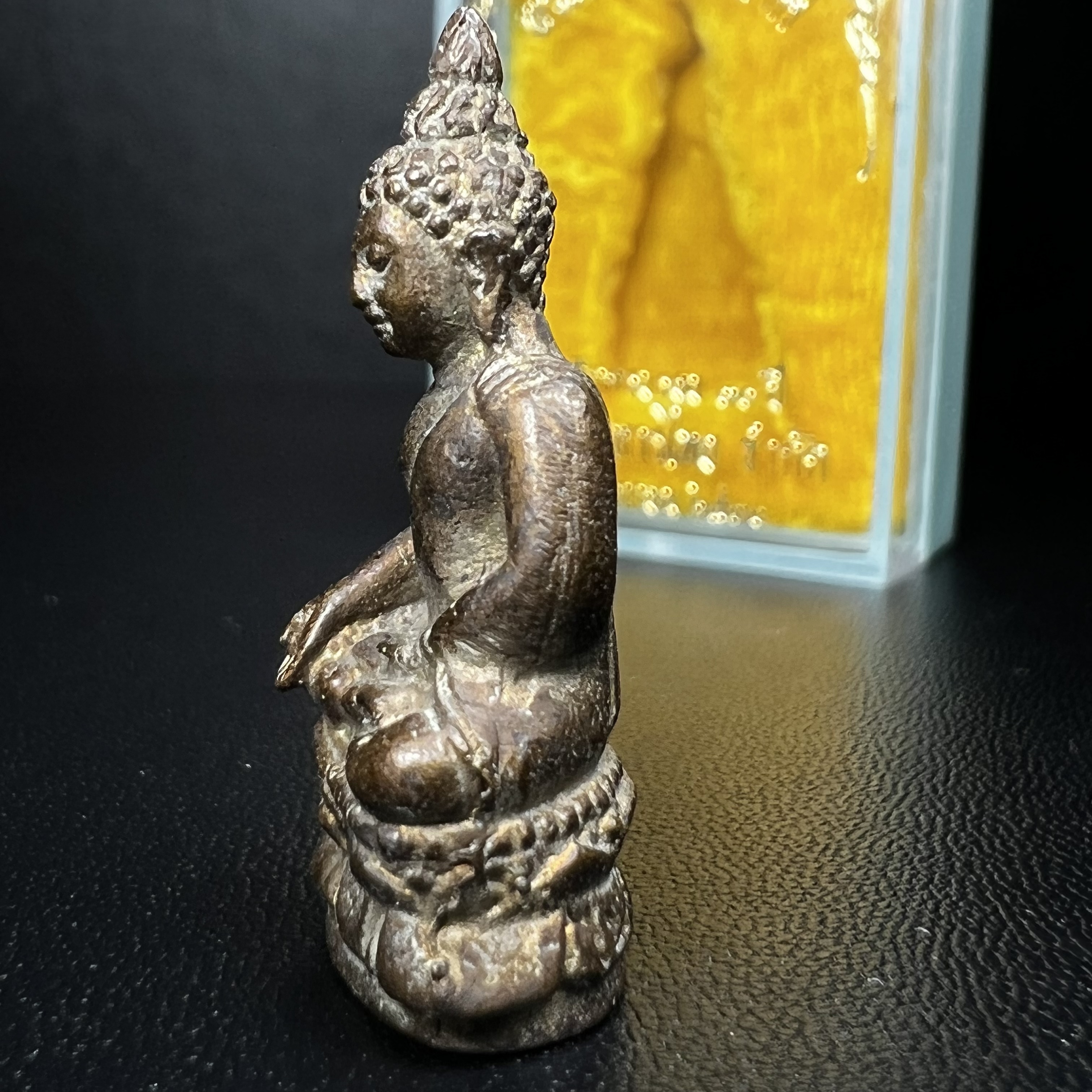 พระกริ่งไพรีพินาศ วัดบวรนิเวศ ปี2530 เนื้อทองผสม ที่ระลึกครบรอบ30ปี ธนาคารทหารไทย (มีส่วนผสมของชนวนเก่าของไพรีพินาศรุ่นแรก)อานุภาพยิ่งใหญ่ กำราบศัตรูพ่ายสิ้น พระไพรีพินาศ