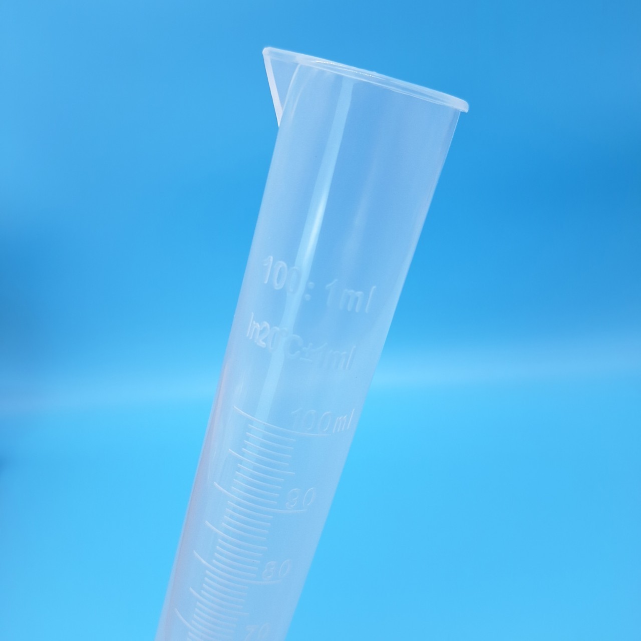 กระบอกตวงพลาสติก 50ml , 100ml , 250 ml , 500 ml , 1000 ml Cylinder Plastic (PP)