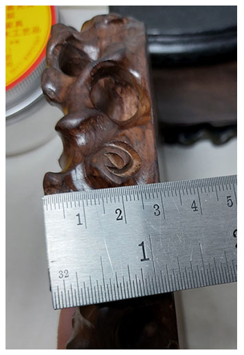 ฐานหรือกี๋ไม้สไตล์จีน ทรงรากไม้ ทรงรี ราคาเริ่ม