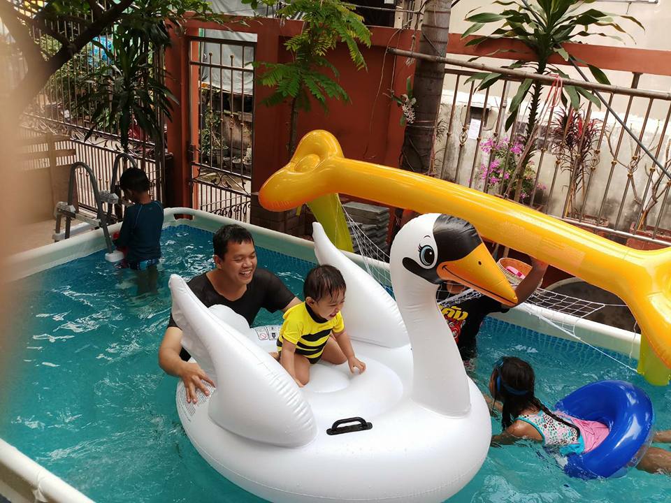 สระน้ำสำเร็จรูป สระน้ำขนาดใหญ่ Intex Prism Frame Pool สระน้ำรุ่นใหม่ ขนาด 16 ฟุต ระบบกรองเกลือ-ทราย