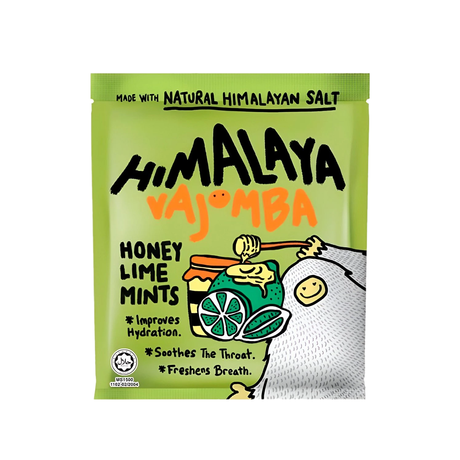 himalaya vajomba honey lime mints ลูกอม