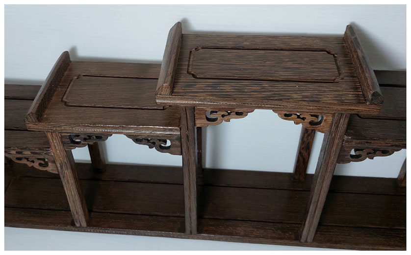 ชั้นวางของตั้งโชว์สไตล์จีน ขนาดเล็ก