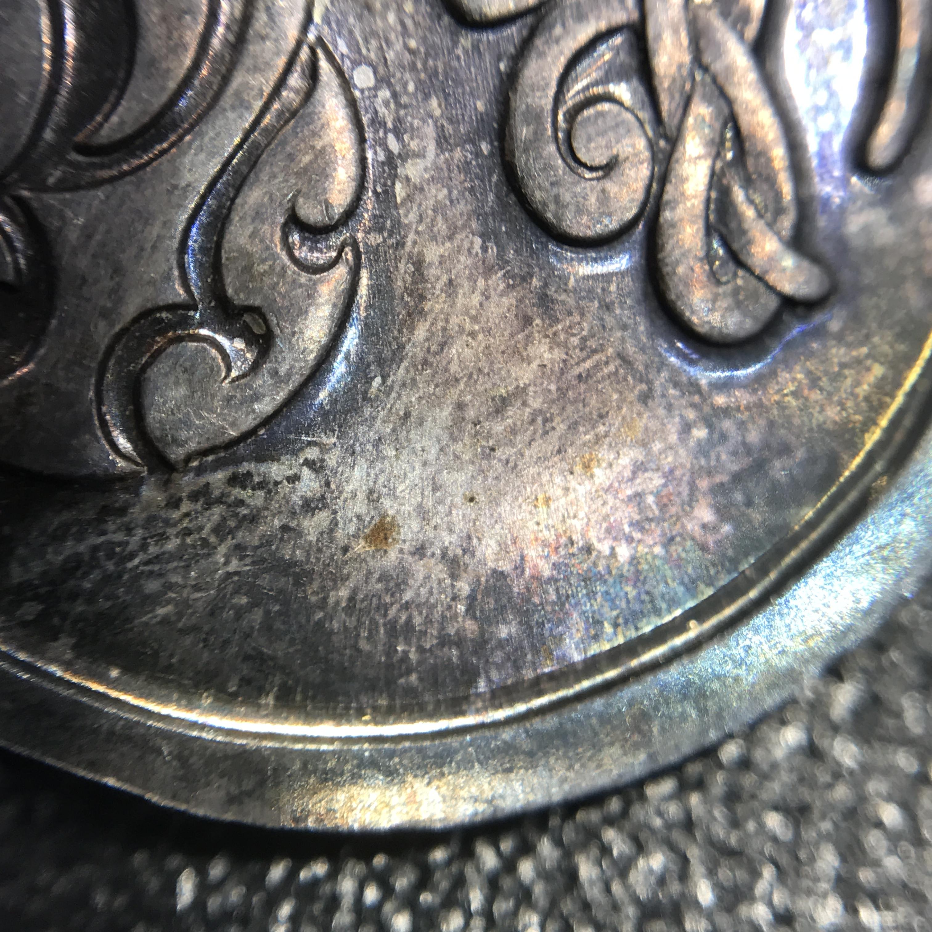 เหรียญสองพระองค์พระราชทาน ภปร. สก. เนื้อเงิน ปี2535 สภาพสวยผิวเดิมพร้อมกล่องเดิมๆ (หายาก)