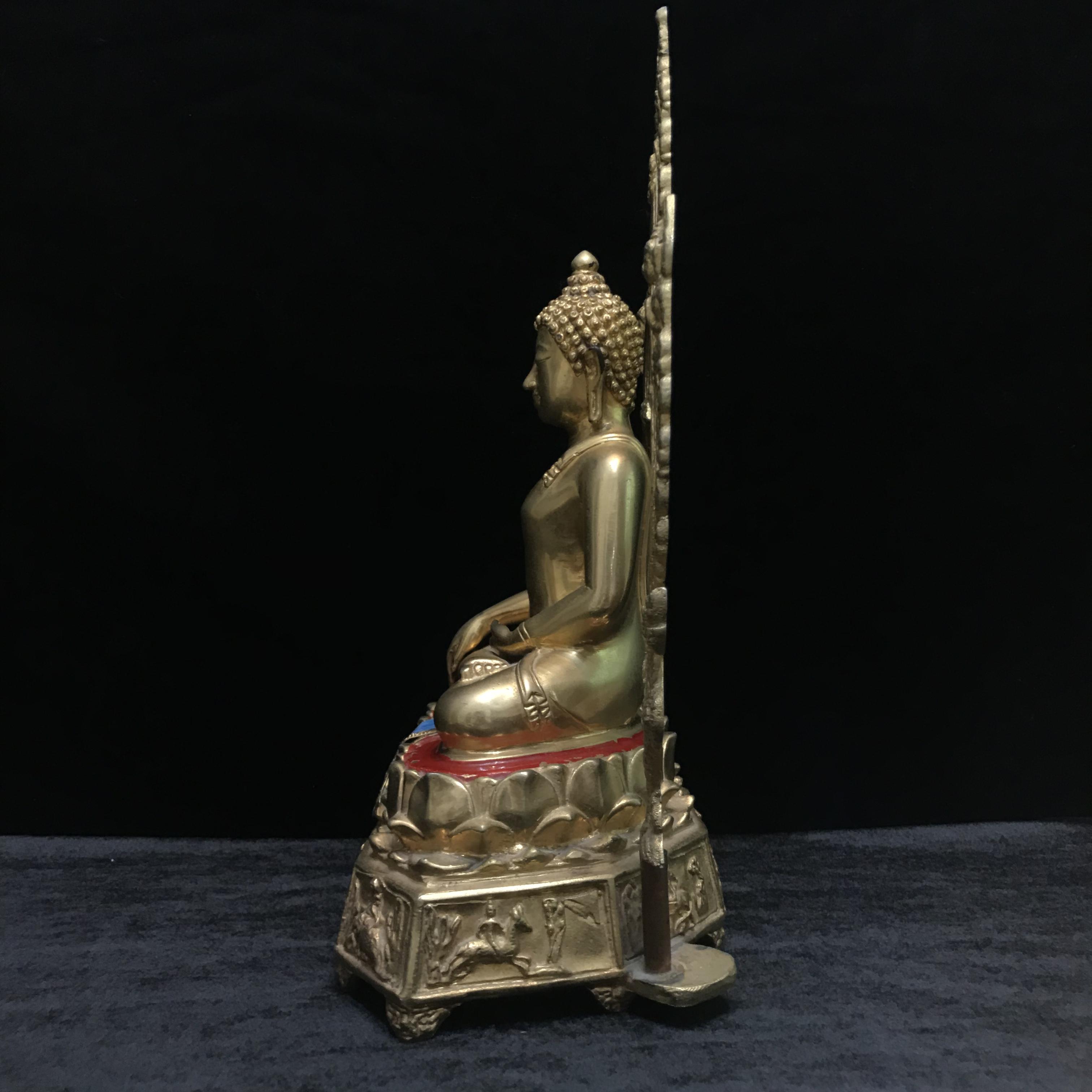 พระพุทธมงคลรัตนภูมิพัฒนมหามุนี ภปร. หน้าตัก 5นิ้ว(อาบทองคำ) วัดมงคลรัตนาราม วัดไทยในซานฟรานซิสโก สหรัฐอเมริกา ( Sanfrancisco USA.) ปี2523 (นิยมหายาก)