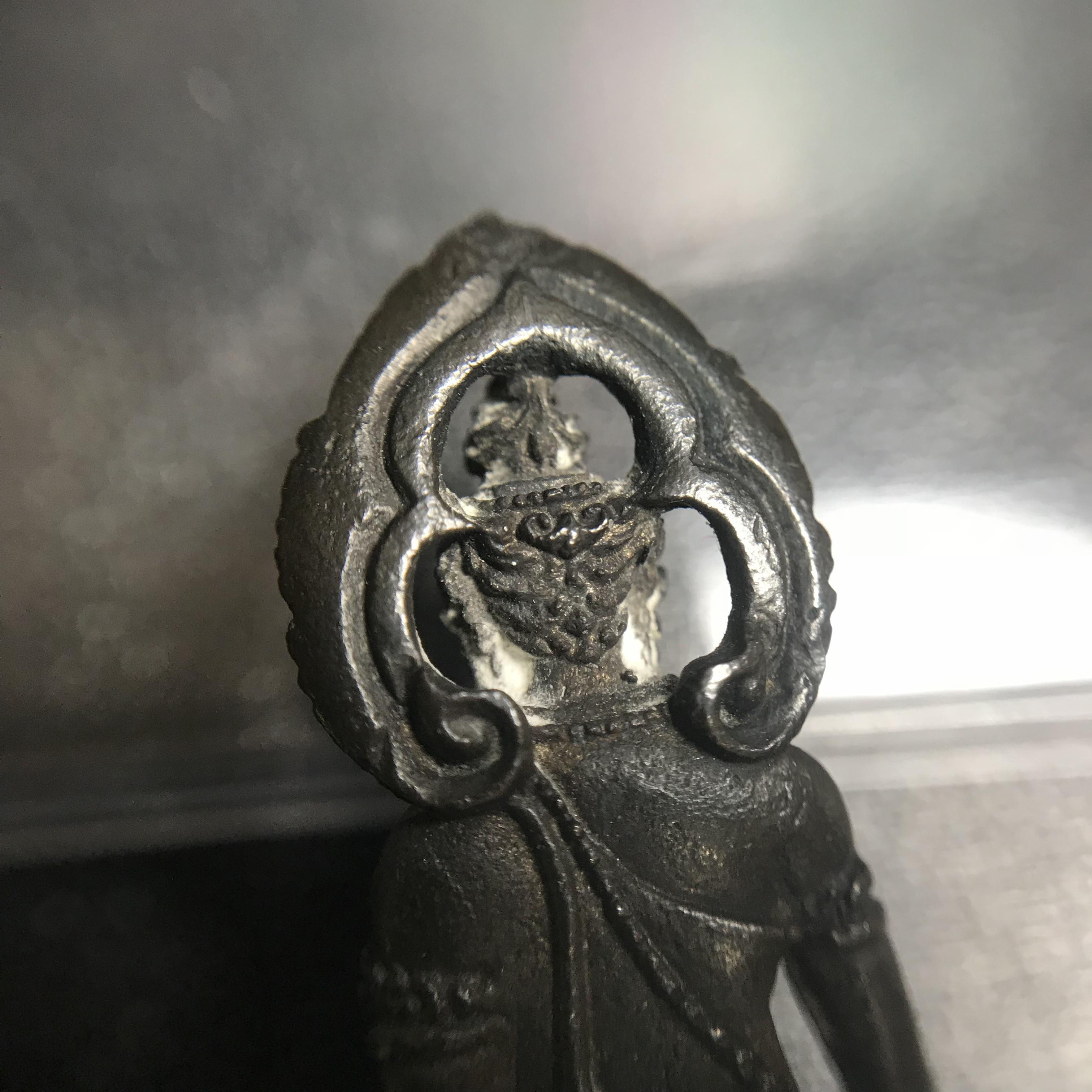 พระกริ่ง "พุทธศิริราช 84 ปี" โรงพยาบาลศิริราช พ.ศ.2517 เนื้อนวโลหะ(ในหลวง ร.9 เสด็จเททอง)