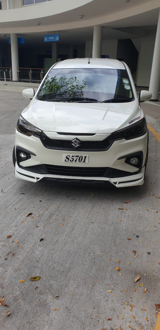Suzuki Ertiga 2019 V.1 with custom grille bodykits by Amotriz
