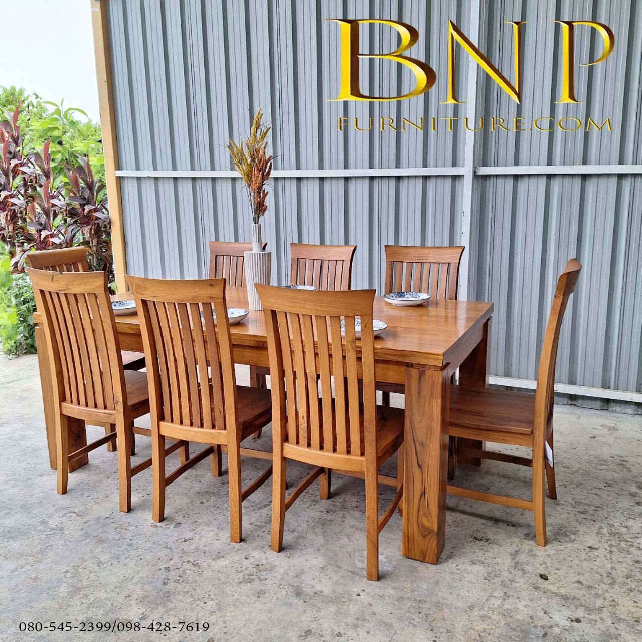 โต๊ะทานข้าว 8 ที่นั่ง รุ่น อินโฟร์