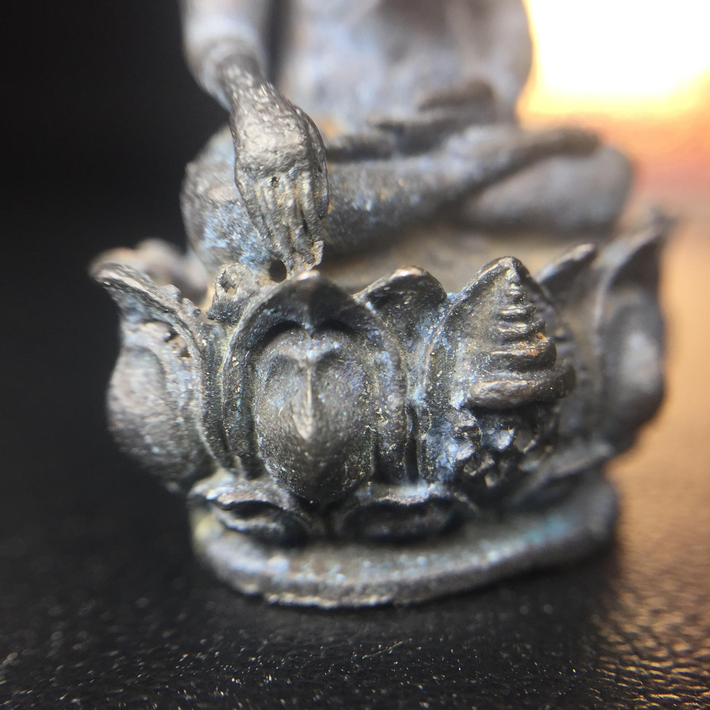 พระกริ่งบุพพาภิมงคล วัดบุพพาราม ปี2519 เนื้อนวโลหะ(***พระดีที่พ่อสร้างและพระราชทานนาม***)(ในหลวง ร.9 เสด็จเททอง)