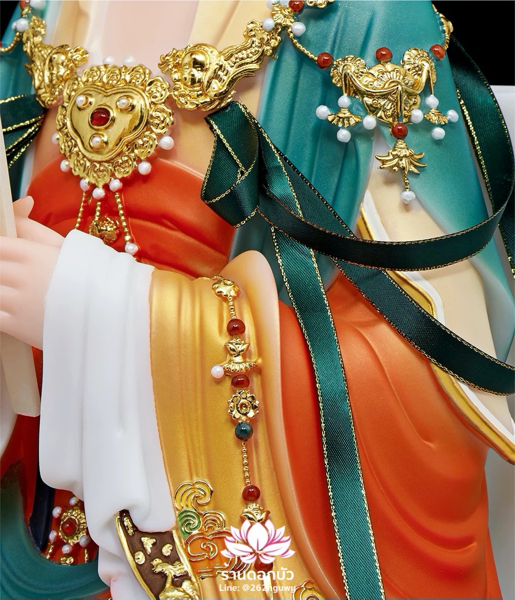 เง็กเซียนฮ่องเต้ หยกอ๋องส่องเต่ และ พระนางซีหวังหมู่ กิมบ้อเนี่ยเนี้ย งานหินอ่อนคุณภาพสูง ขนาด 12/16/19/26 นิ้ว