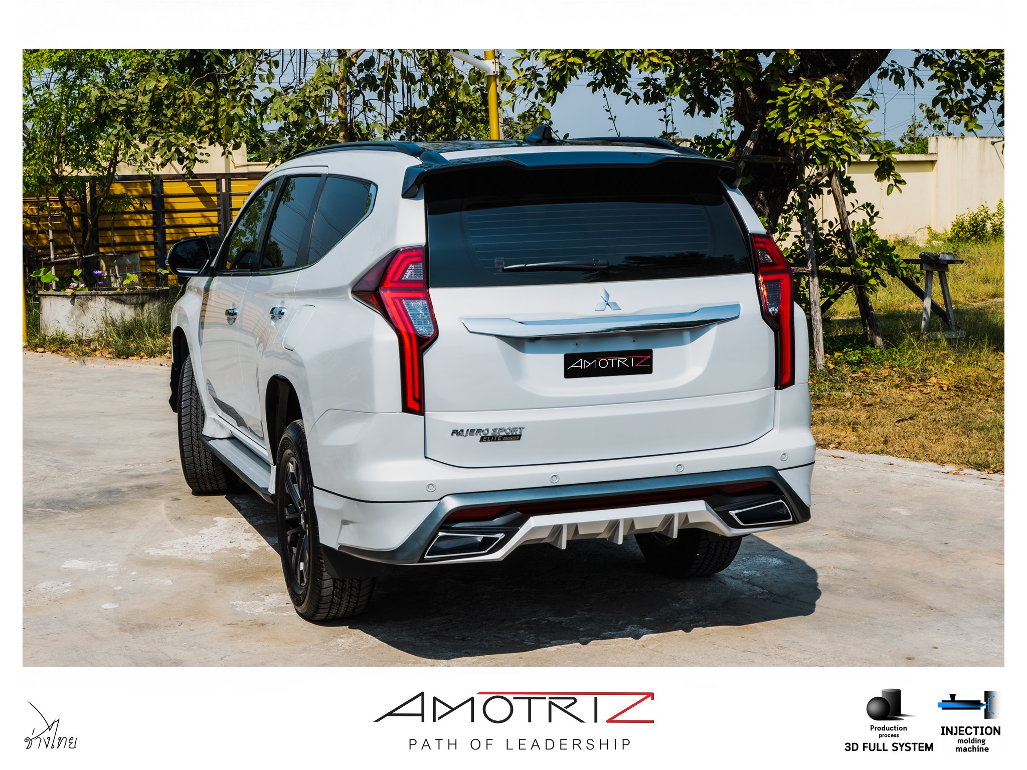 Mitsubishi all new Pajero 2019 bodykits by Amotriz