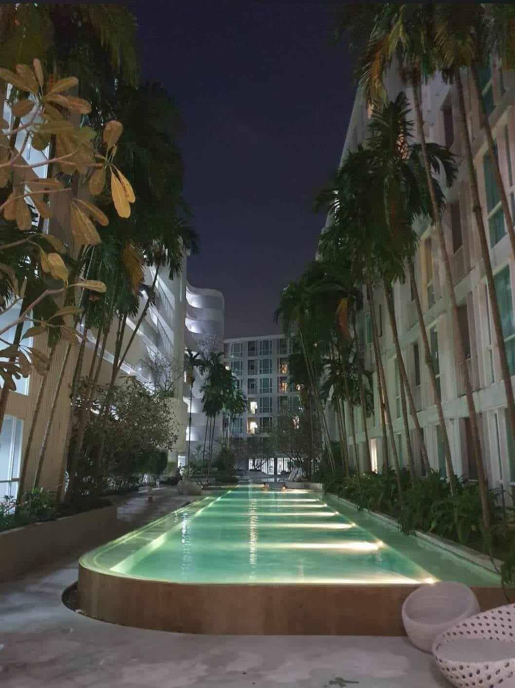 For Rent : Wichit, The Base Downtown, 1 Bedroom 1 Bathroom, 1st , Garden View.