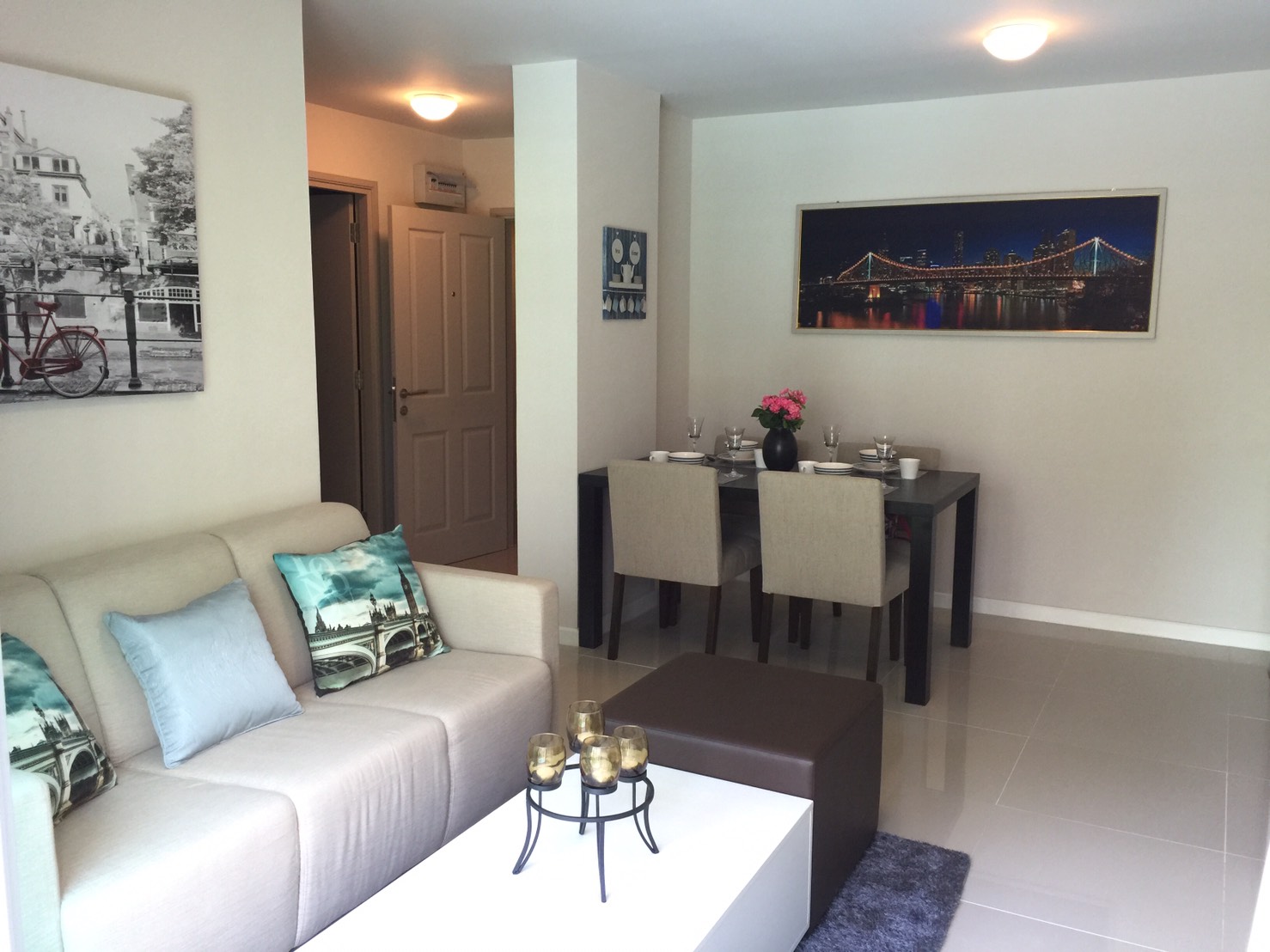 Kathu For Rent : 2Bed Dcondo mine Pool View Locate