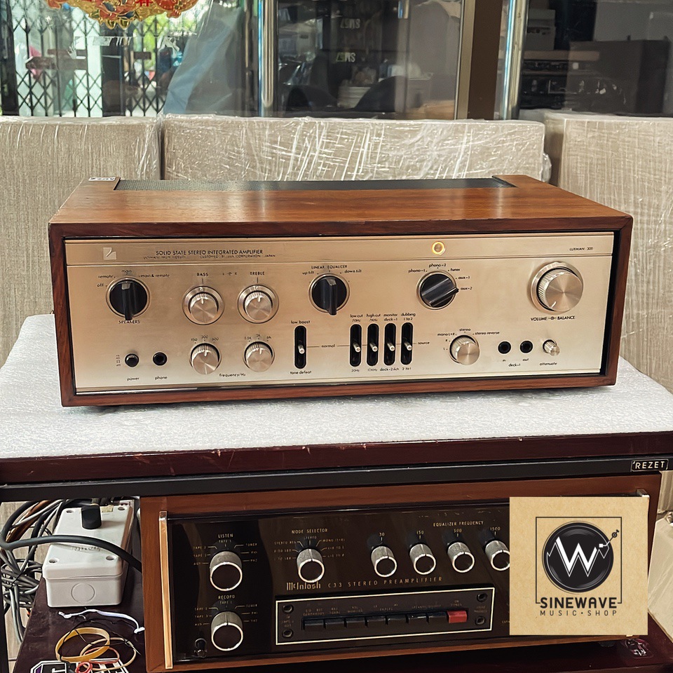 Integrated Amp ยี่ห้อ Luxman รุ่น L-308 (Made in Japan) ไฟ 220Volts