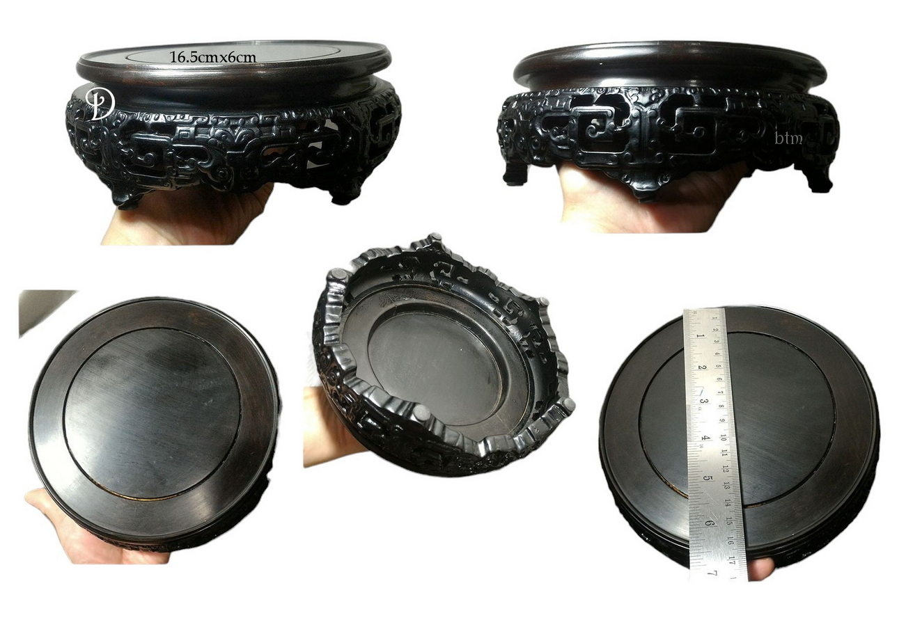 กี๋หรือฐานไม้สไตล์จีน -BPT041-